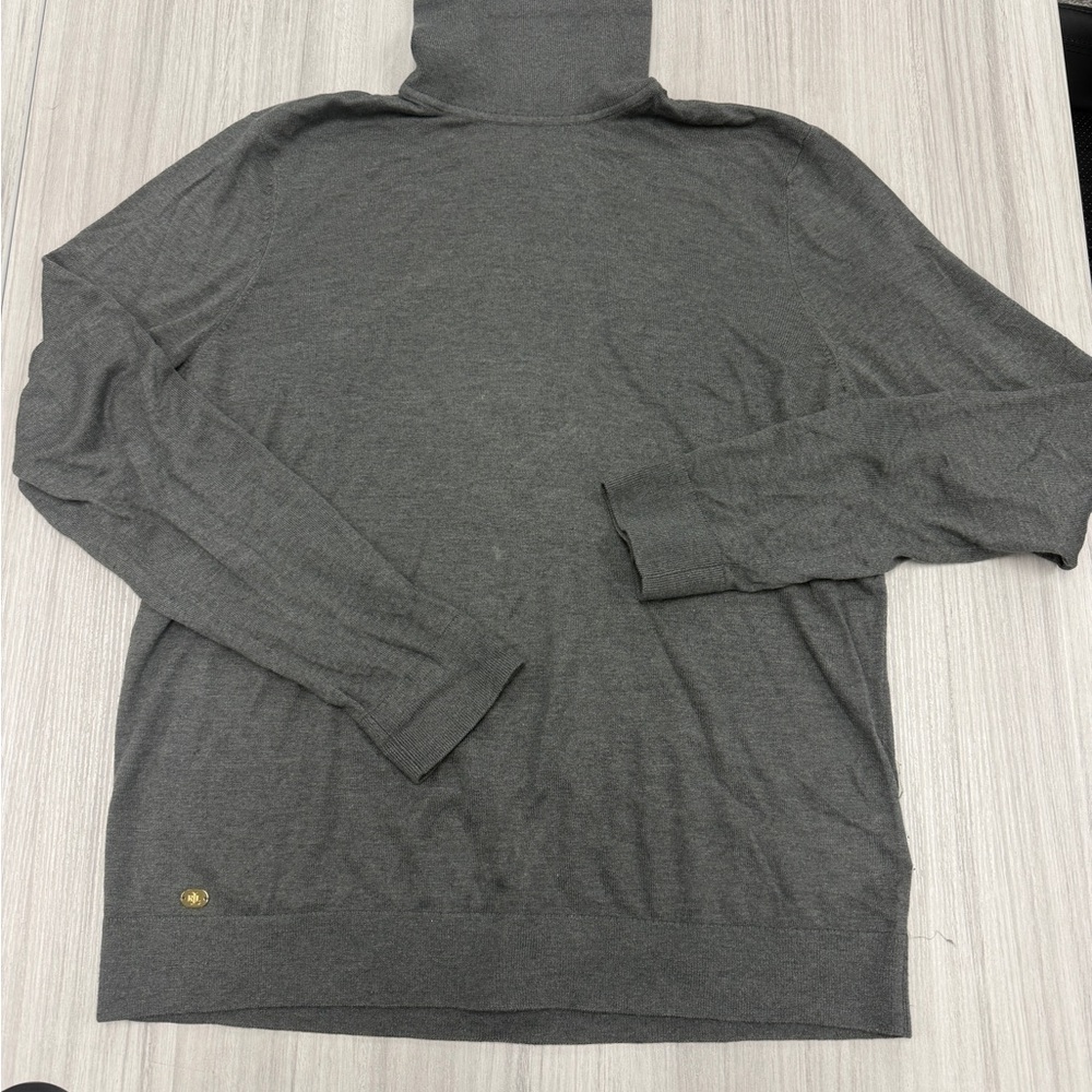Women’s Lauren Ralph Lauren Gray Turtleneck Sweater
